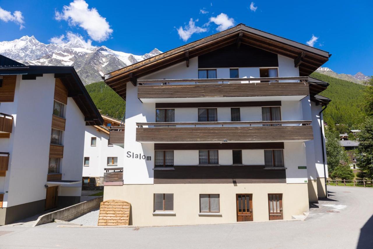 Haus Slalom Appartement Saas-Fee Buitenkant foto