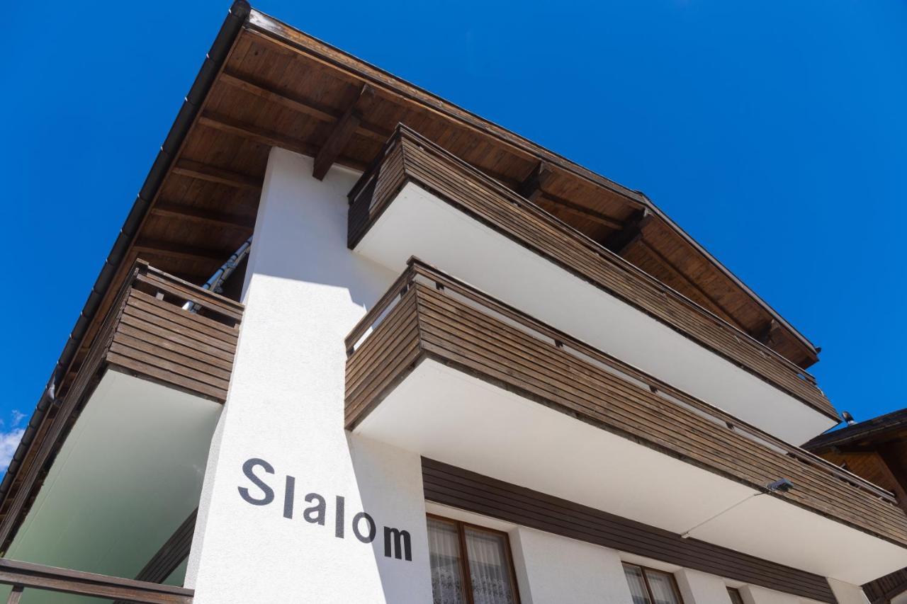Haus Slalom Appartement Saas-Fee Buitenkant foto