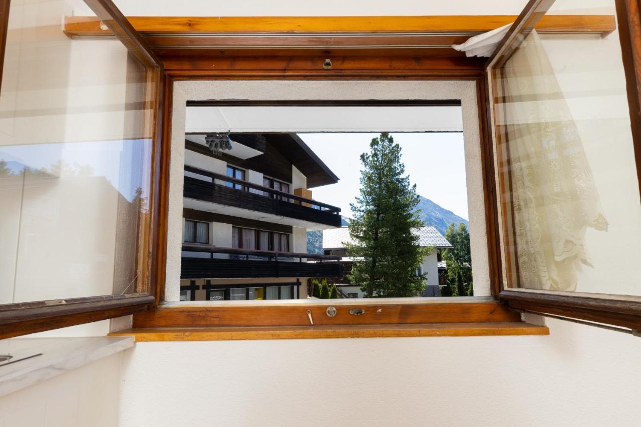 Haus Slalom Appartement Saas-Fee Buitenkant foto