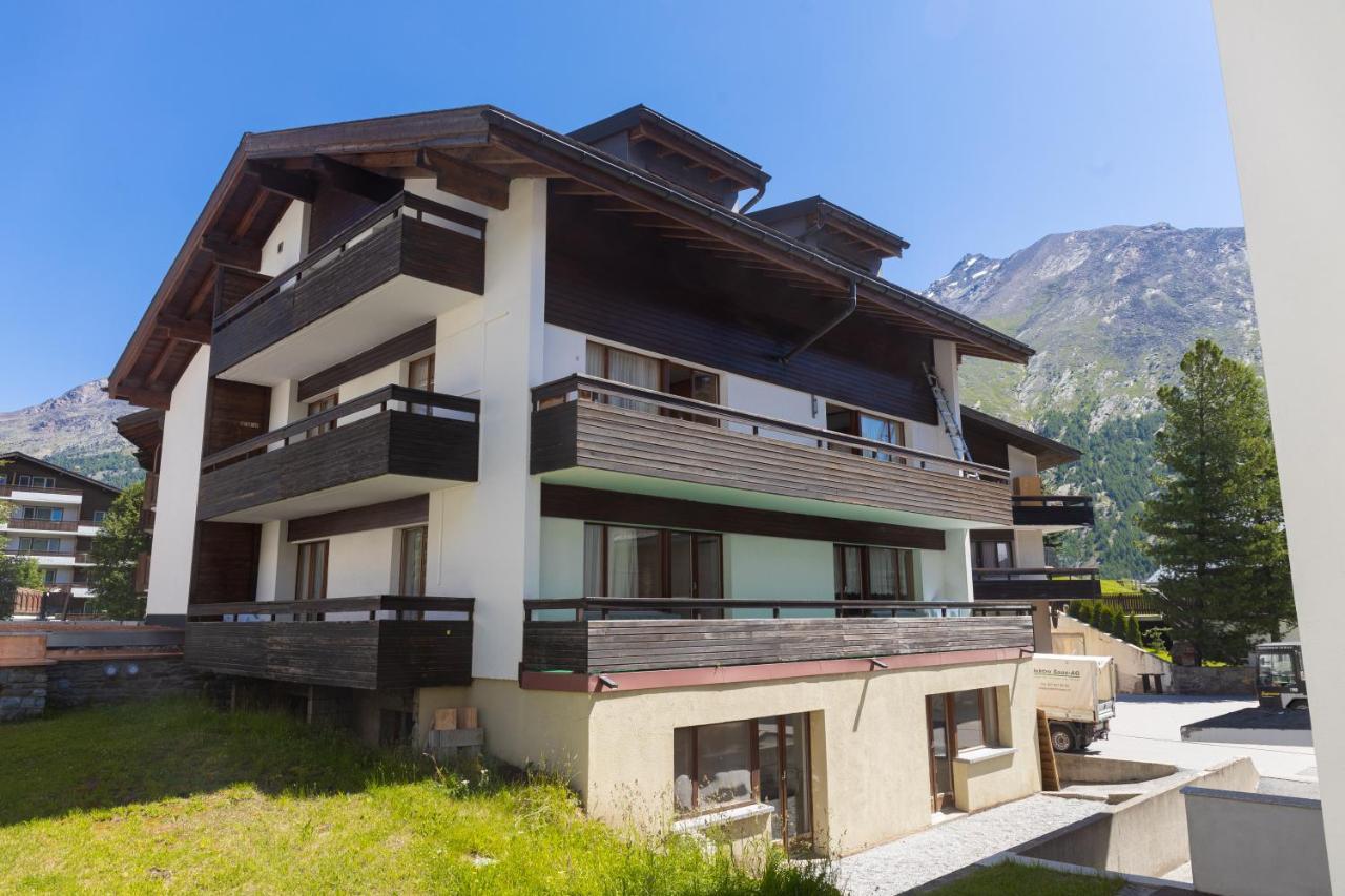 Haus Slalom Appartement Saas-Fee Buitenkant foto