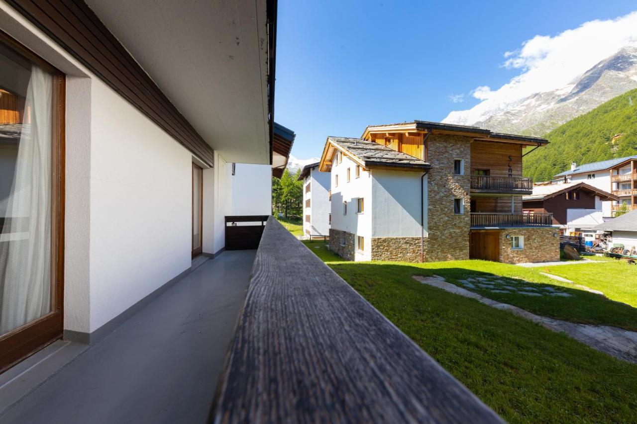 Haus Slalom Appartement Saas-Fee Buitenkant foto
