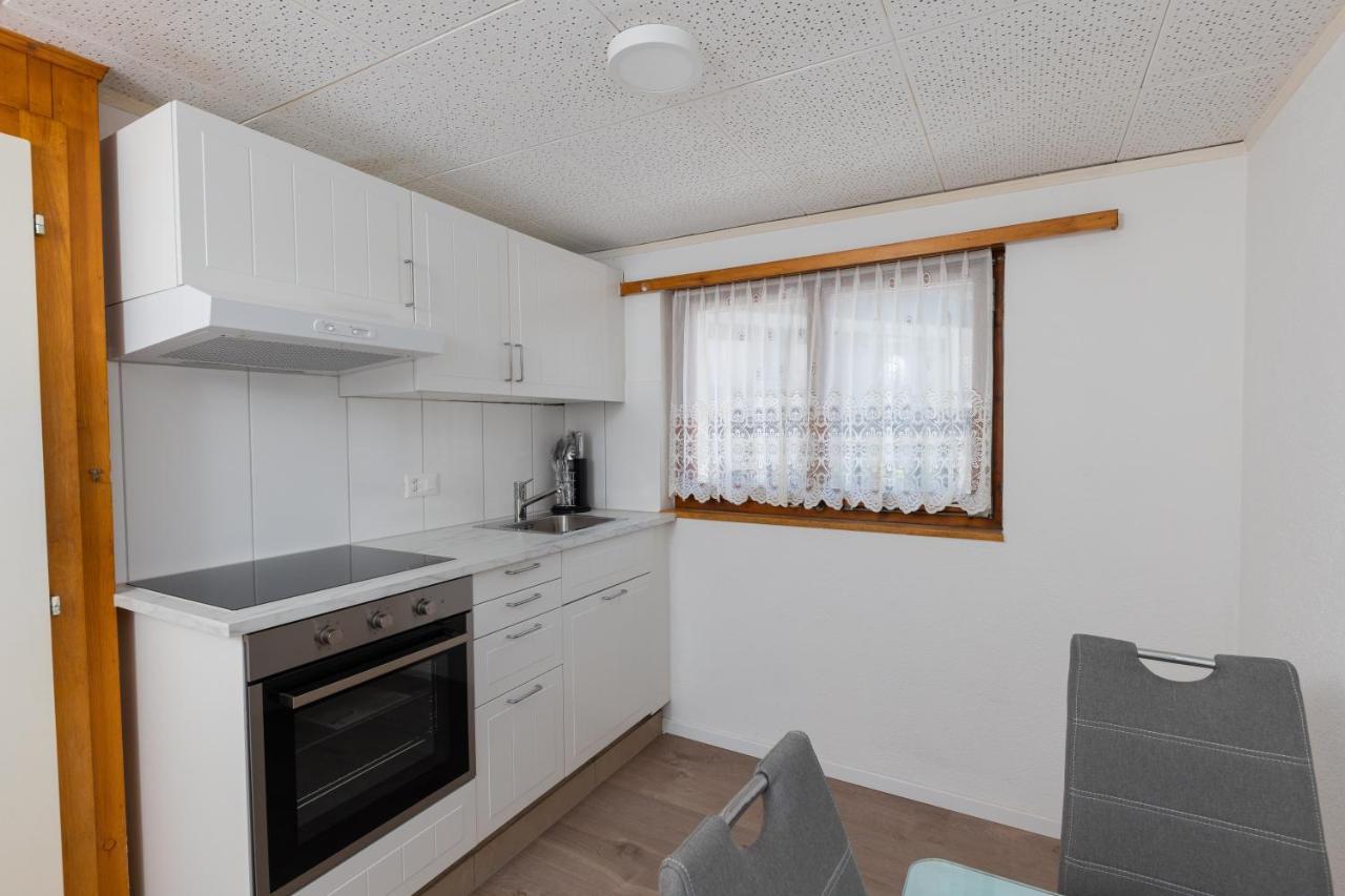 Haus Slalom Appartement Saas-Fee Buitenkant foto
