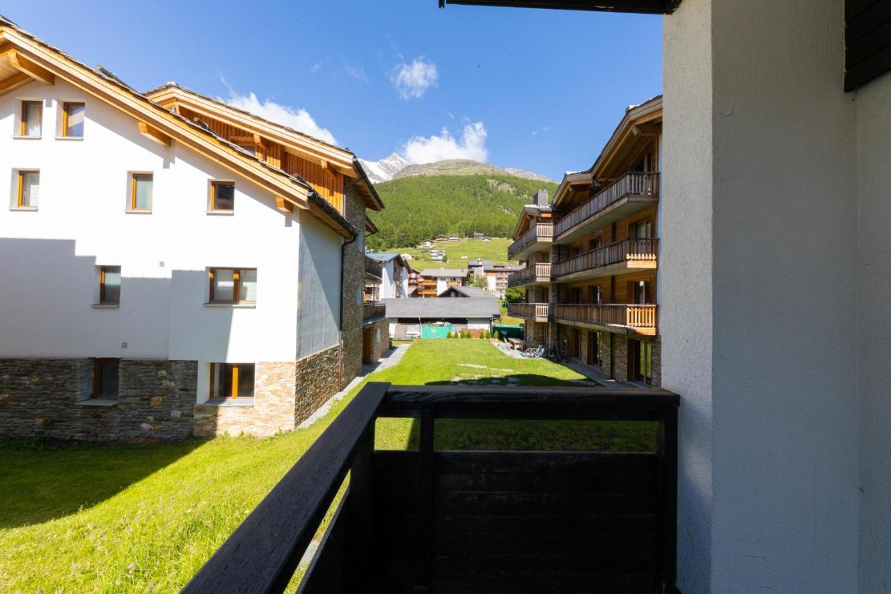 Haus Slalom Appartement Saas-Fee Buitenkant foto