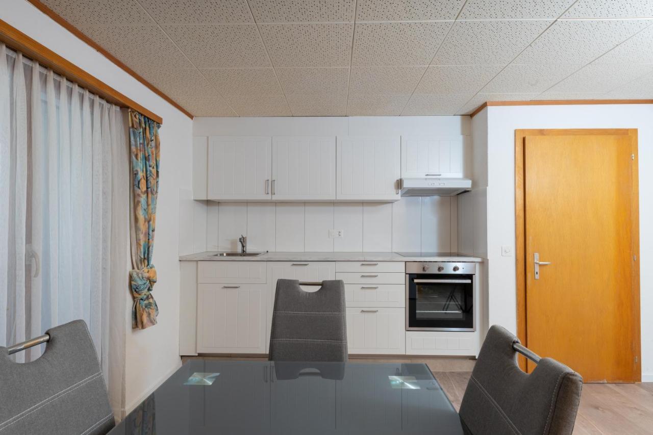 Haus Slalom Appartement Saas-Fee Buitenkant foto