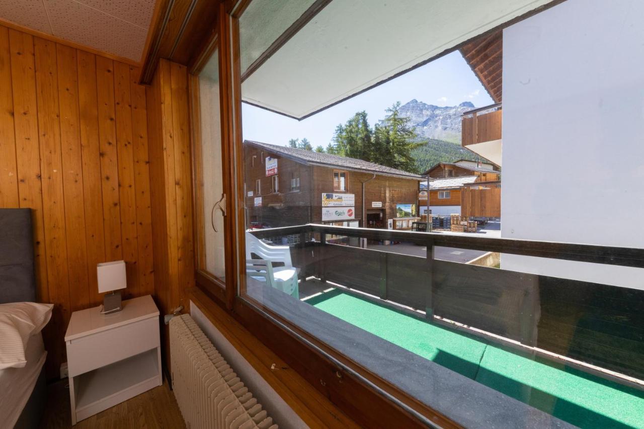 Haus Slalom Appartement Saas-Fee Buitenkant foto