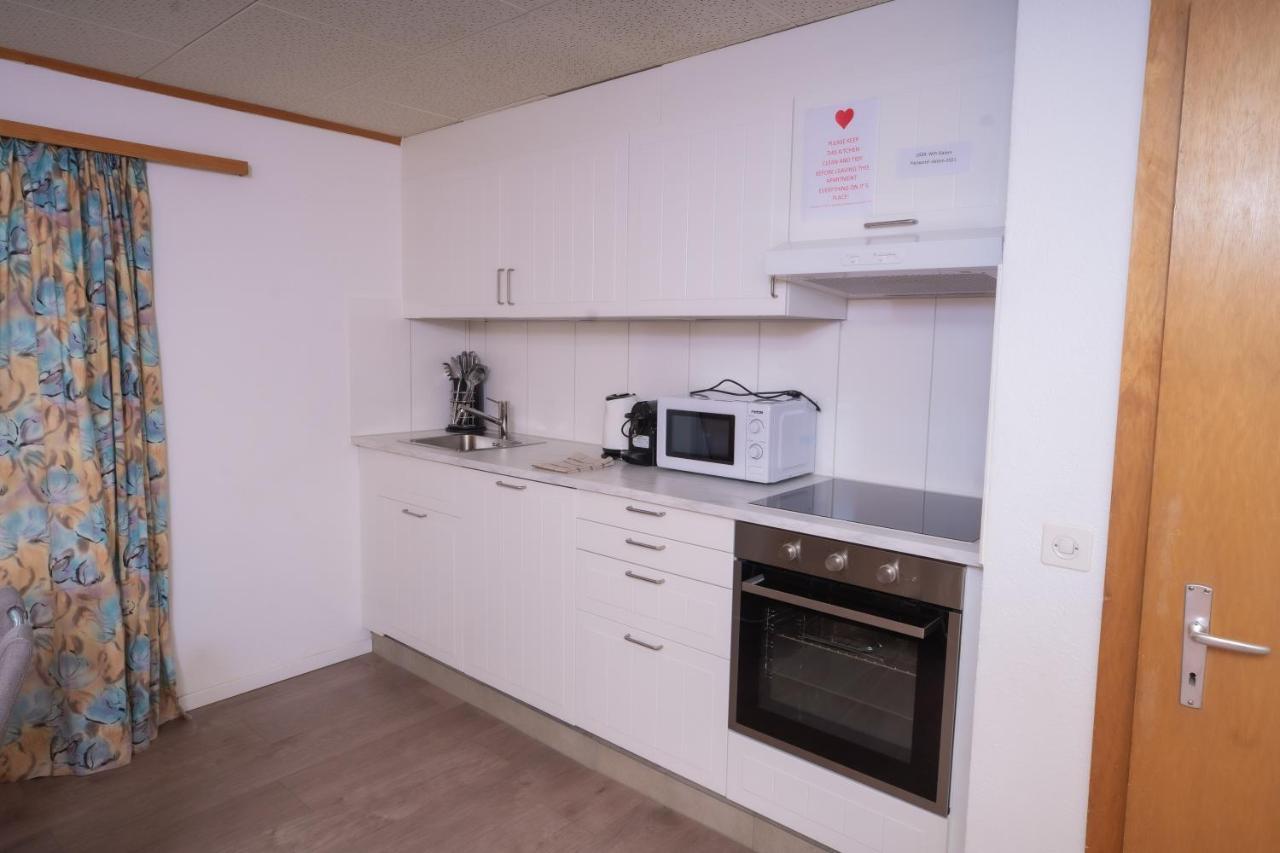 Haus Slalom Appartement Saas-Fee Buitenkant foto