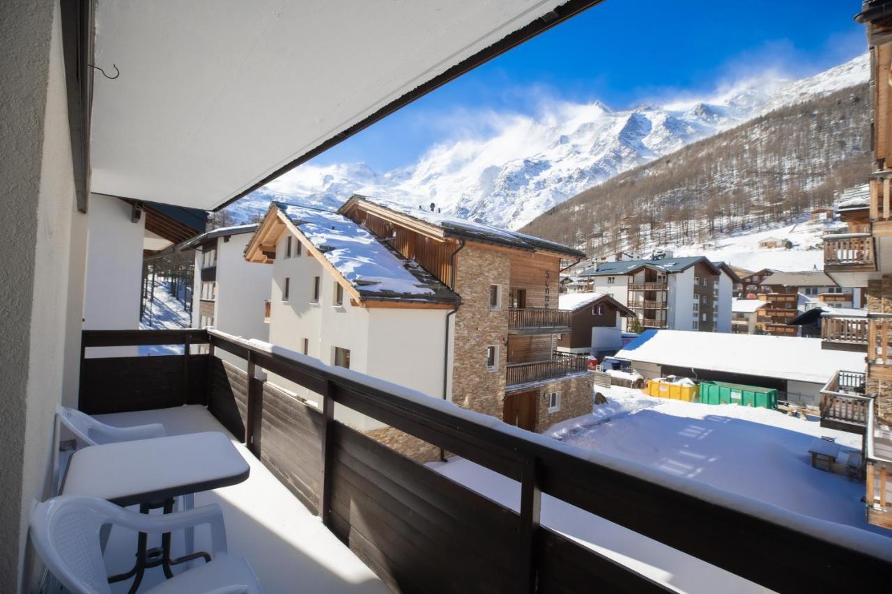 Haus Slalom Appartement Saas-Fee Buitenkant foto